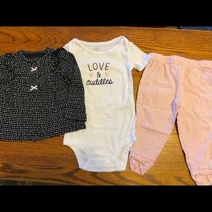 Child of Mine 12 month 3 piece outfit